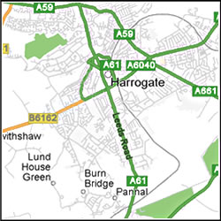 Harrogate Map